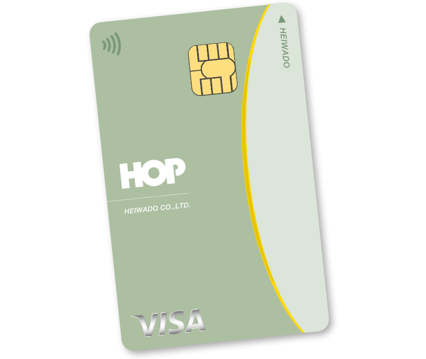 HOP-VISAカードの画像