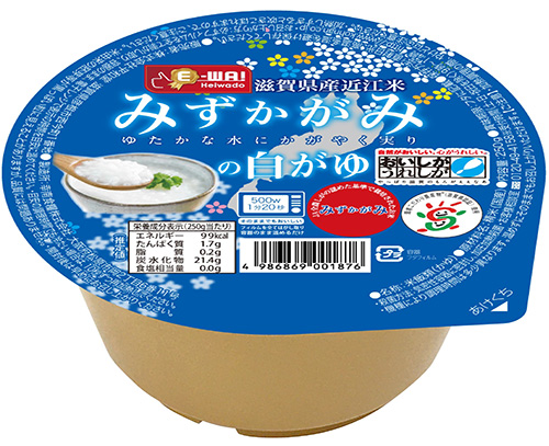 滋賀県産みずかがみ白がゆ250g