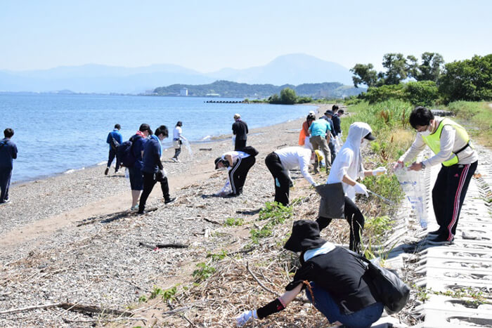 「びわ湖の日」清掃&関連イベントの様子