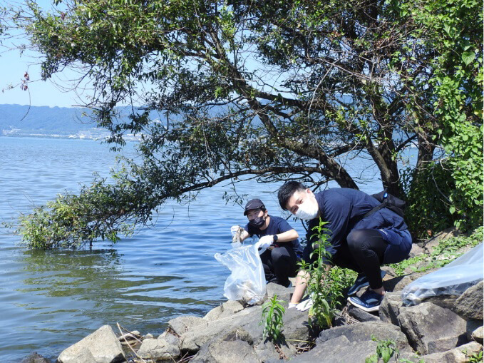 草津エリア：湖岸緑地志那1～湖岸緑地津田江の活動写真