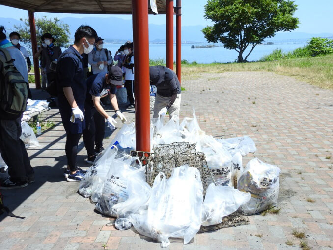 草津エリア：湖岸緑地志那1～湖岸緑地津田江の活動写真