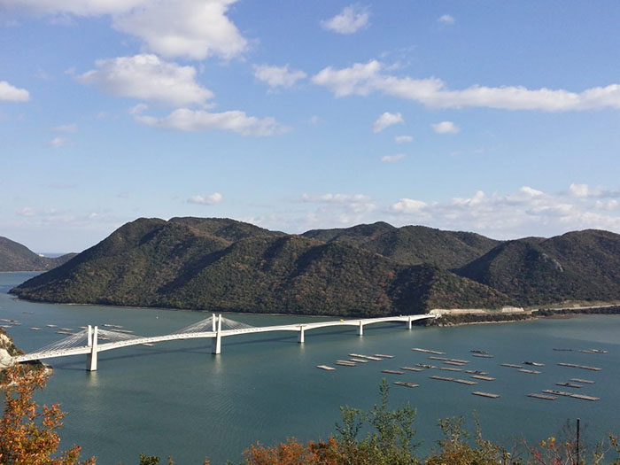 日生町の海（瀬戸内海）の写真