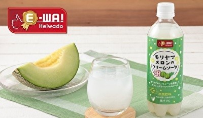 〈平和堂E-WA!新商品〉【期間数量限定】モリヤマメロンのクリームソーダ
