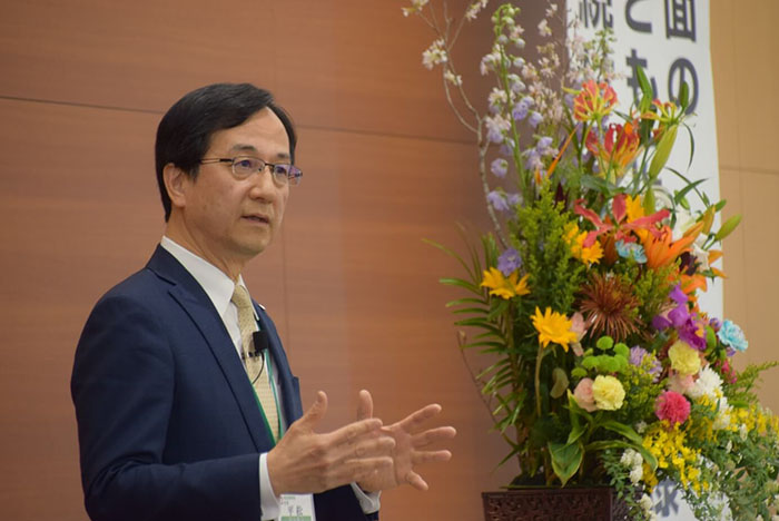 平和堂　社長の平松より祝辞