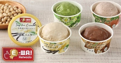 〈平和堂E-WA!新商品〉 自然派豆乳アイス