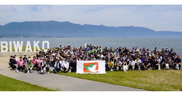 6月13日（金）びわ湖一斉清掃を実施しました