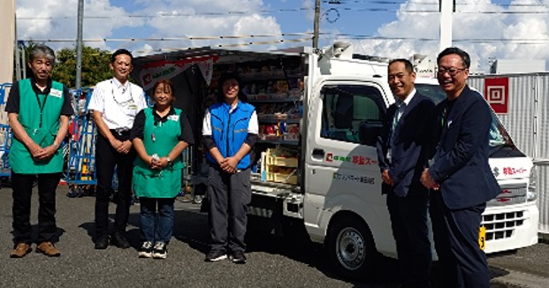 株式会社平和堂 滋賀県大津市での買い物支援（移動販売）を開始