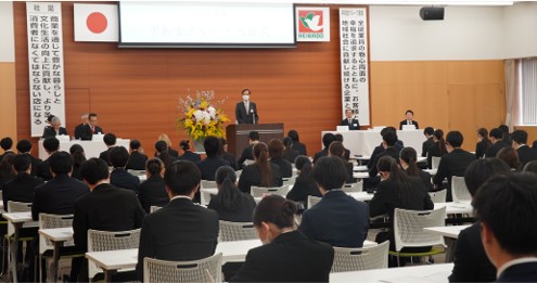 2026年度 平和堂グループ入社式を開催しました