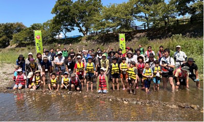 「彦根市芹川アユの産卵床づくり体験」イベントを開催しました