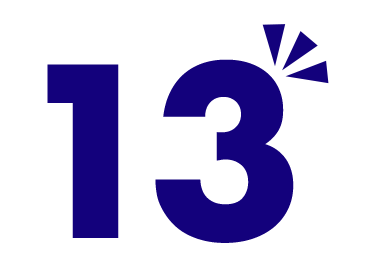 13