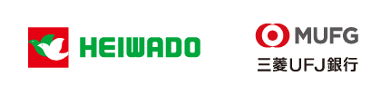 平和堂と三菱ＵＦＪ銀行のロゴ